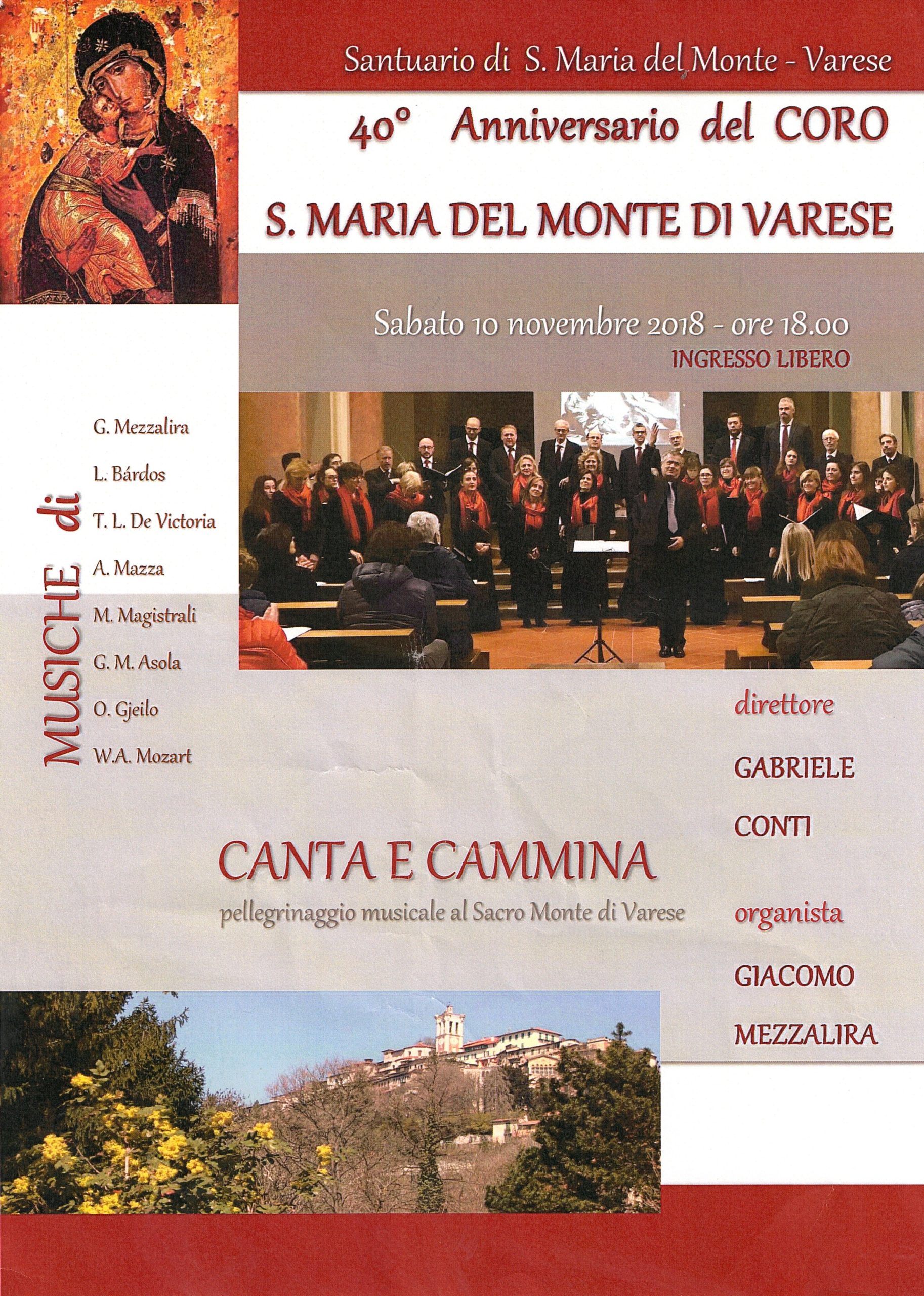 Concerto al Sacro Monte di Varese