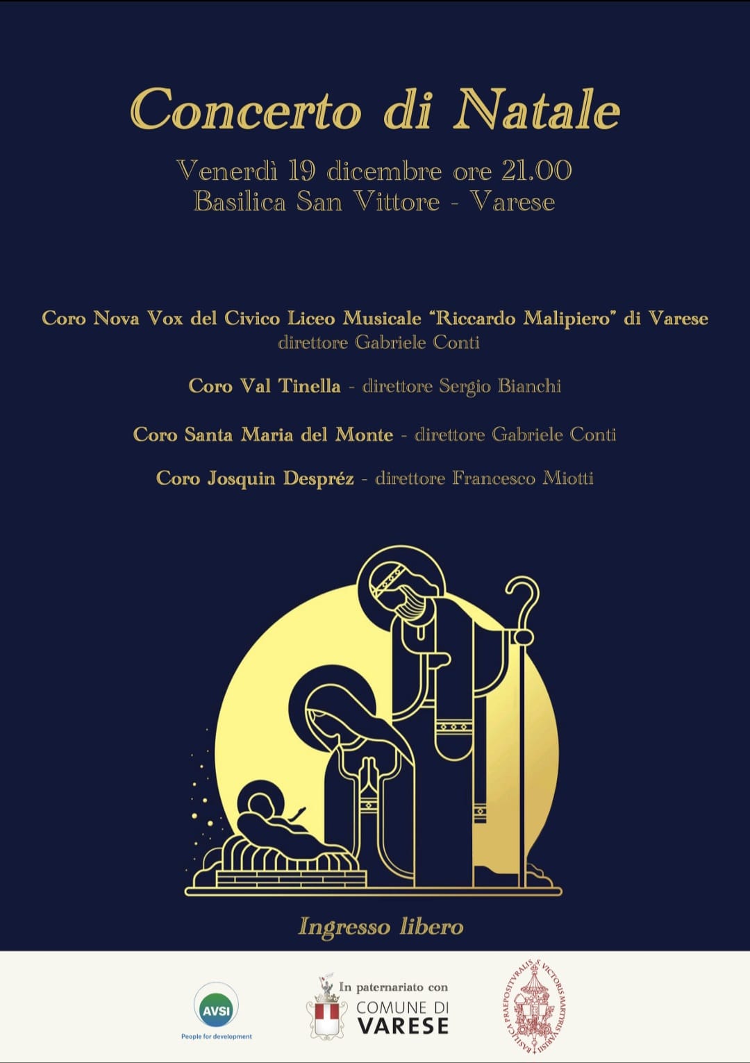 Concerto di Natale dei Cori Varesini